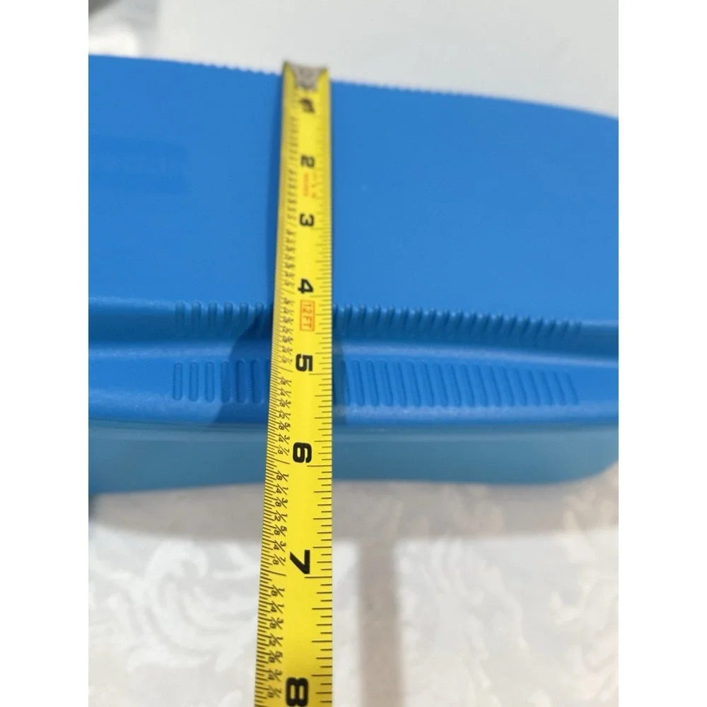 Tupperware 6775 Microwave Pasta Maker Cooker 8 Cups Blue 1.9L